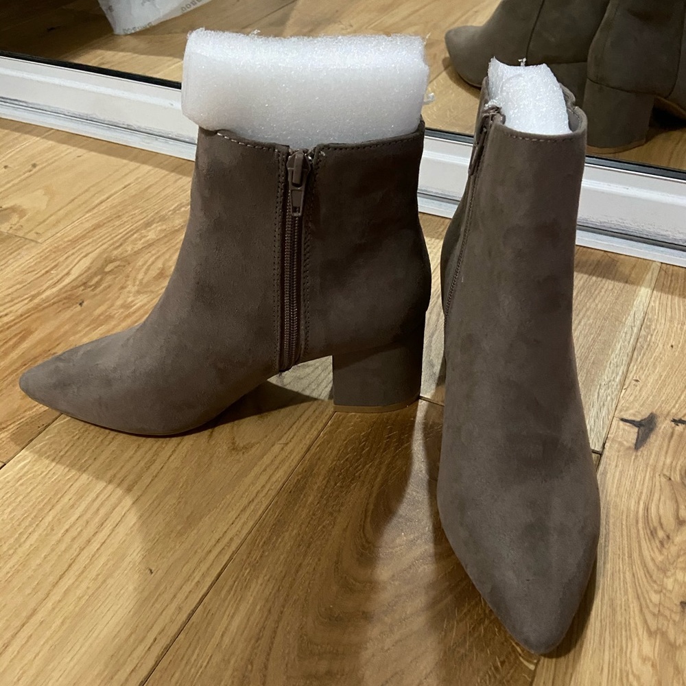 Taupe Bootie